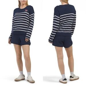 Life is Good Watermelon and Stripes Two Piece Set, Size XL - NWT